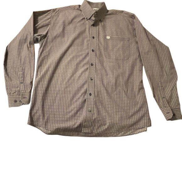 Cinch Men’s Western/Cowboy L/S Button Up Shirt - Picture 1 of 8